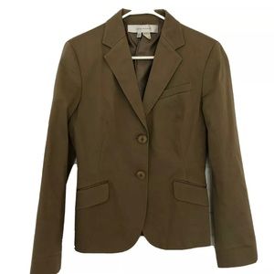 ZARA Size 8 Brown School Boy Blazer Jacket